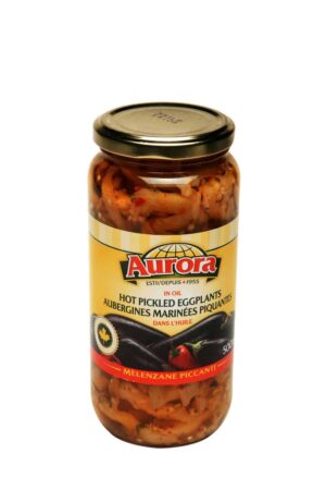 Aurora Hot Pickled Eggplant 500ml