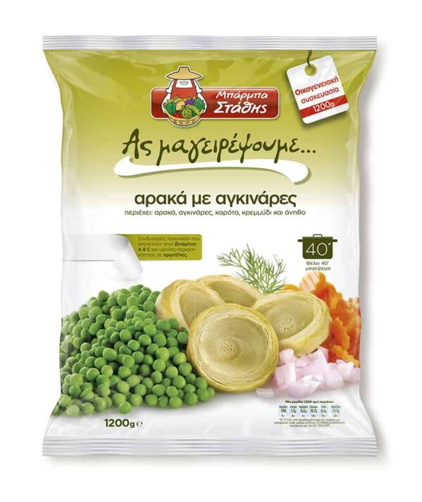 Barba Stathis – Artichoke & Peas 600g