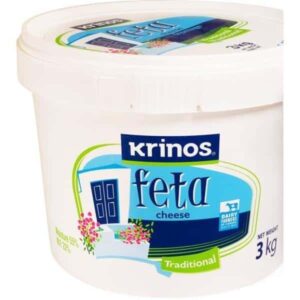 Krinos Traditional Feta Cheese 3kg